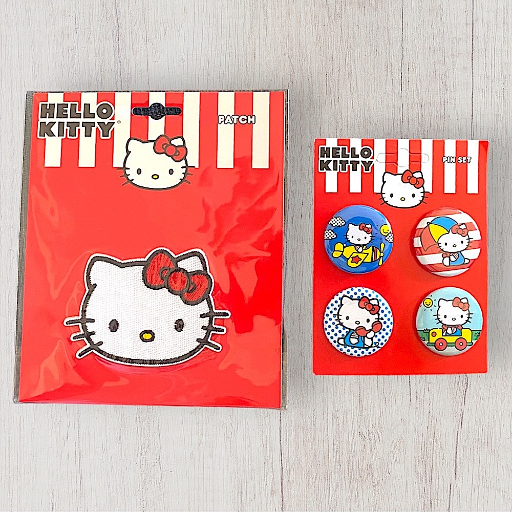 Hello Kitty - Patch & Pin Set